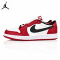 Air Jordan 1 Low White/Red Chicago 705329-600 Unisex Sneakers