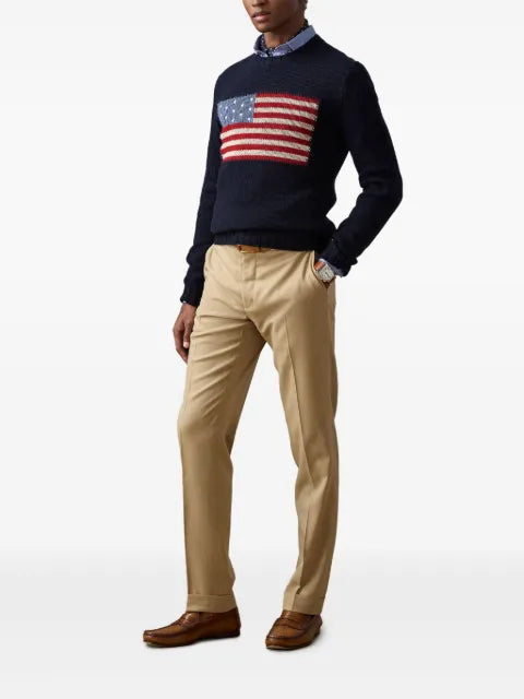 Ralph Lauren Purple Label Flag sweater