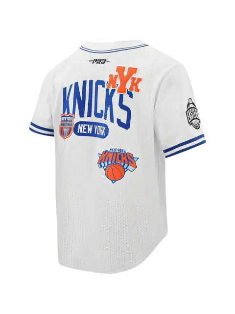 STADIUM GOODS® New York Knicks Letterman mesh shirt