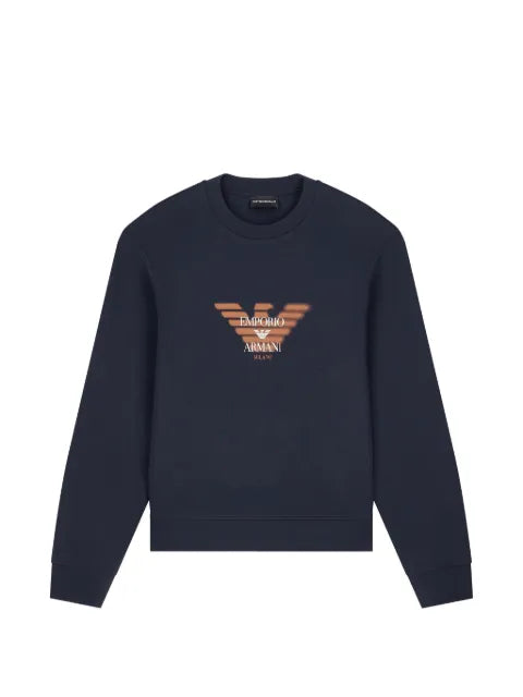 Emporio Armani double-jersey sweatshirt with logo