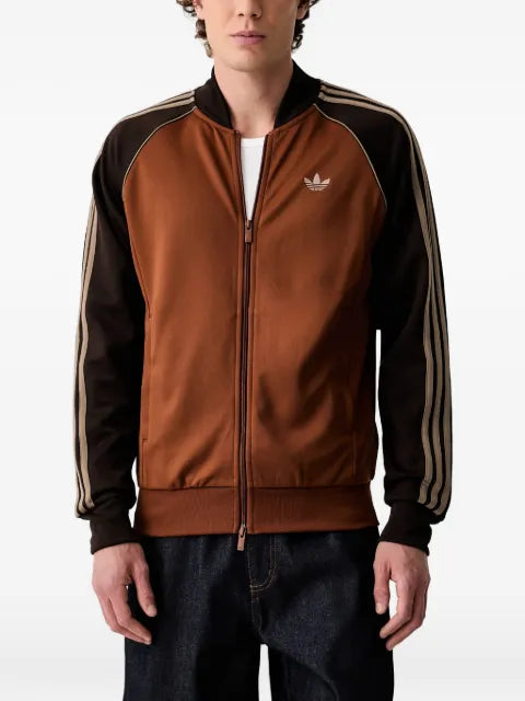 adidas SST logo-embroidered jacket