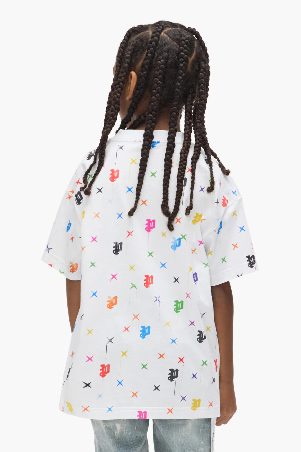 Kids' Painted Monogram Tee