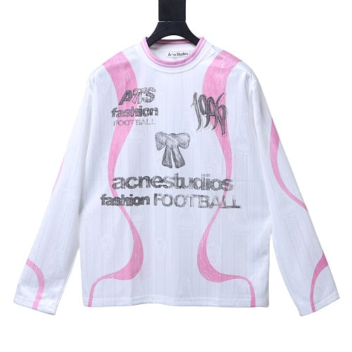 AC - Sports jersey graphic t-shirt - White