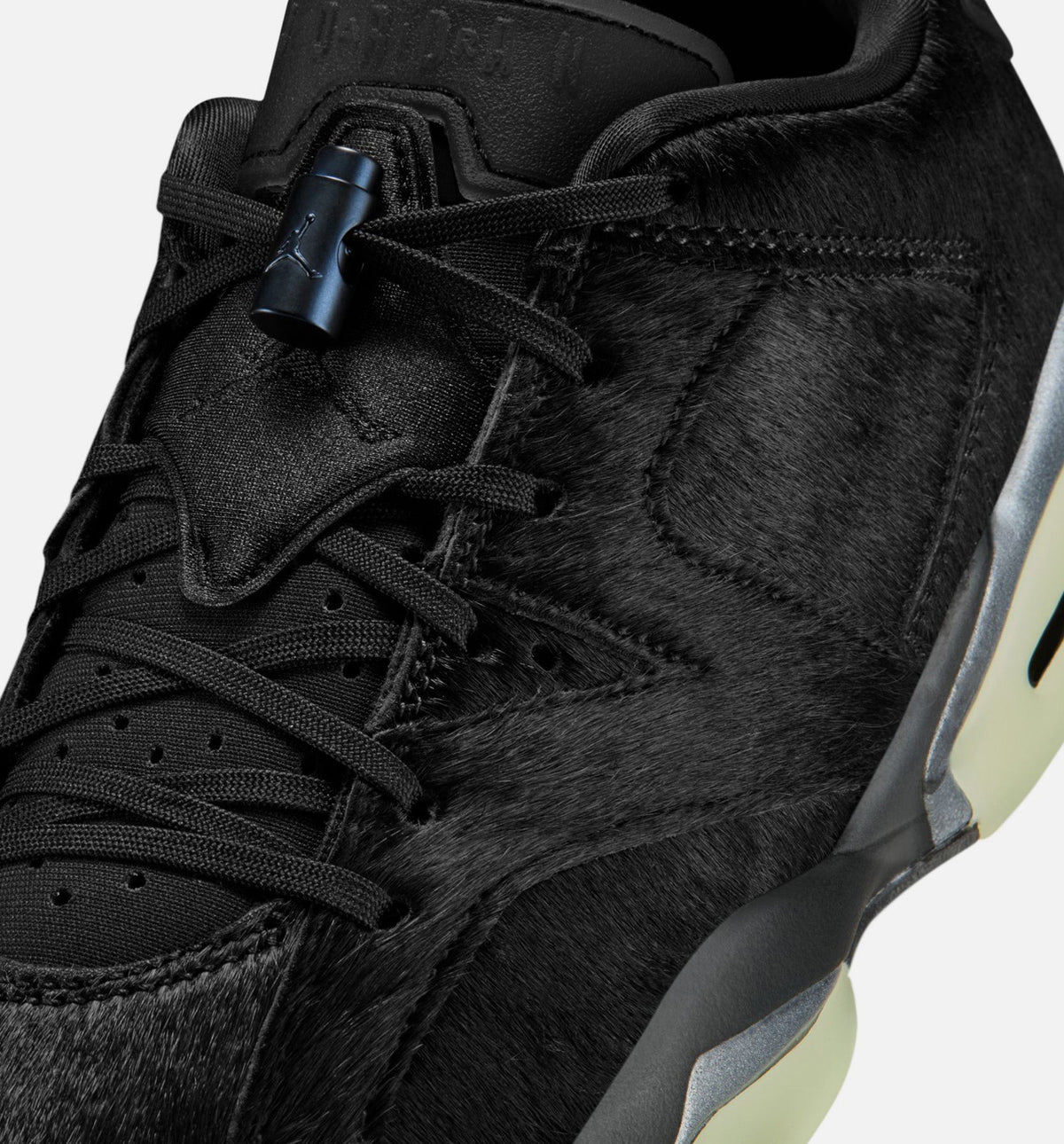 Air Jordan 6 Retro Low Blackout | Women's Lifestyle Shoe | Black/Black/Black